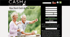 Desktop Screenshot of cashloanlender.com